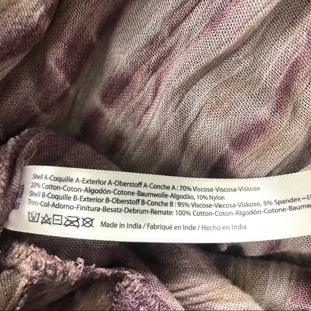 Free People Adella Tie Dye Slip Dress NWT - Picture 10 of 10
